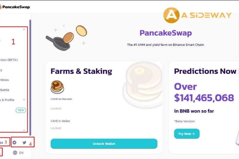Gợi ý cách tạo ví Pancake trên nền tảng website