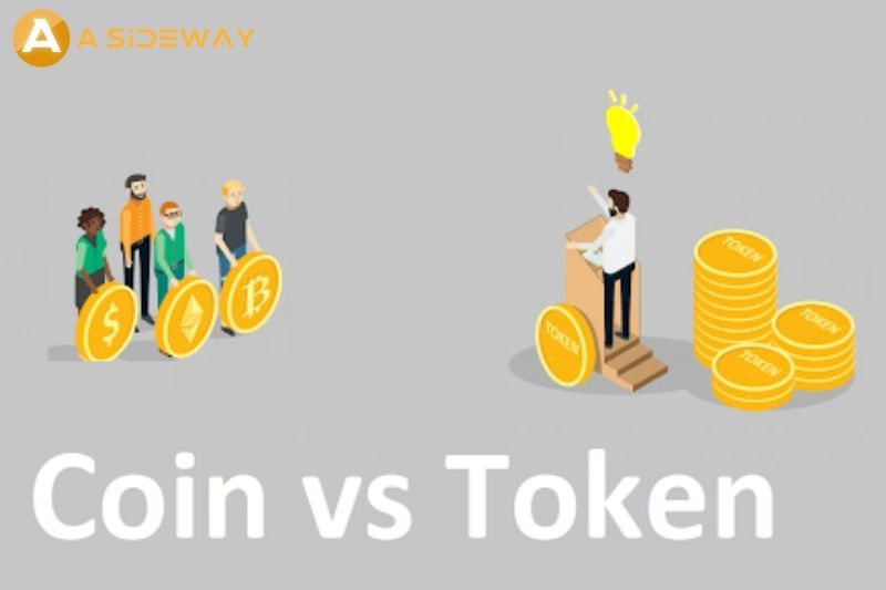 sự khác biệt giữa coin và token